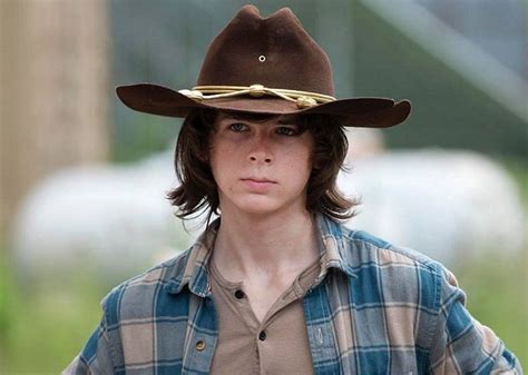 carl grimes rick grimes|how did carl die twd.